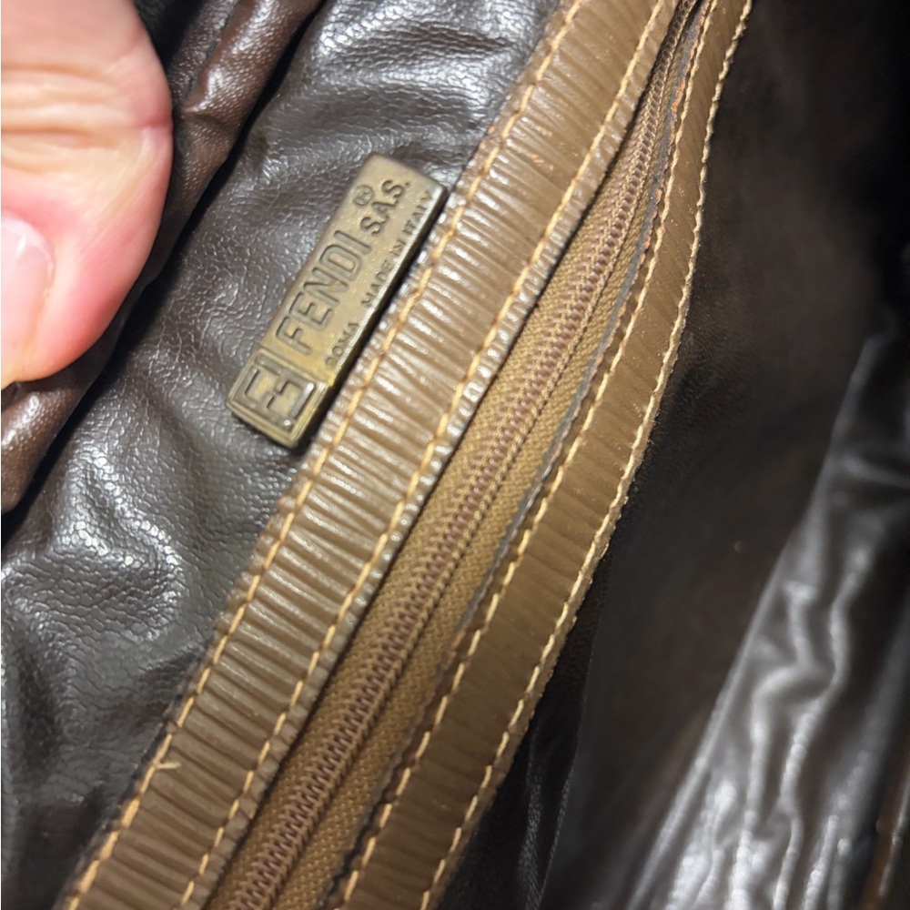 Fendi FF Monogram 1980’s Crossbody (Authentic) - Picture 11 of 14